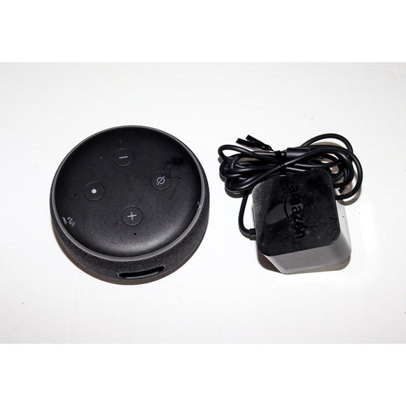 Amazon Echo Dot 3rd Generation Model C78MP8 Black Alexa Smart Speaker Tested - Picture 1 of 10